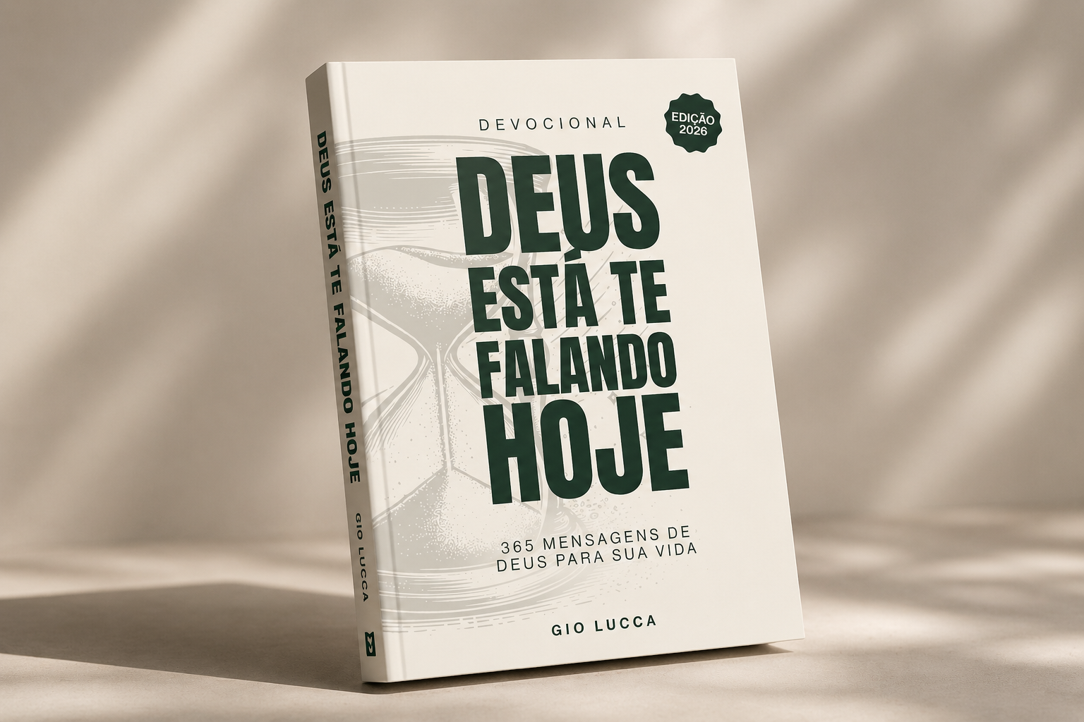 Capa do devocional Deus está te falando hoje